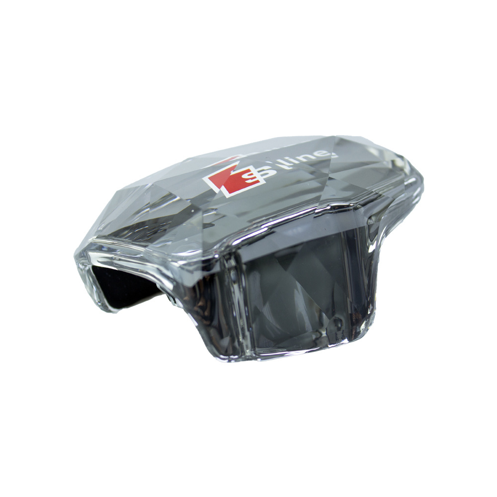 Nuevo accesorio de bola de cambio de marchas de cristal para Audi A4 cubierta de decoración interior de automóvil image 4