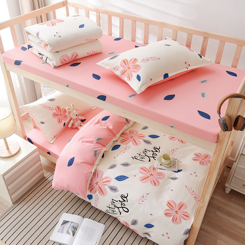 Flor de durazno rosa (lana gruesa y cepillada de algodón)