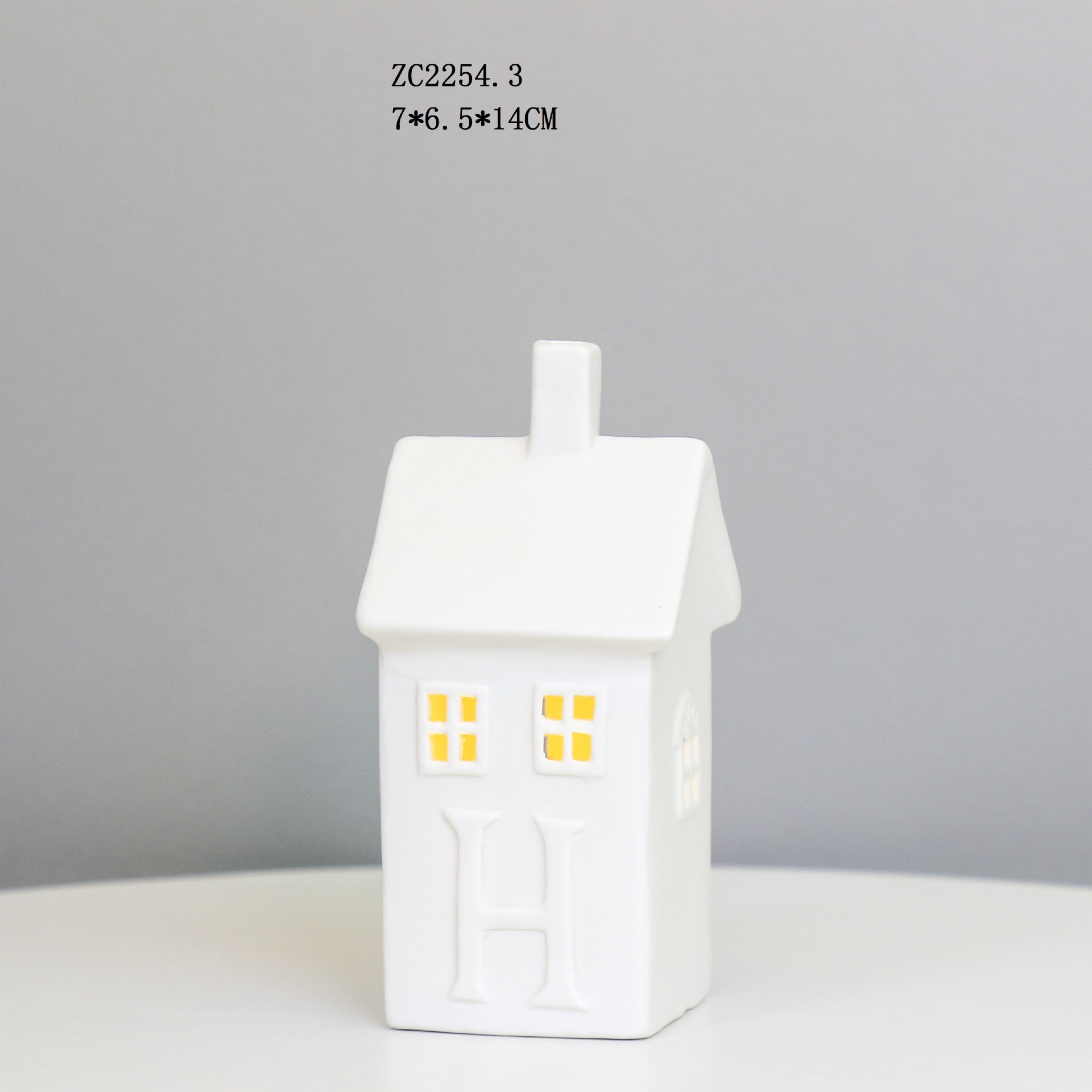 Cerámica creativa casa candelabro vela quemador aromaterapia vela taza tarro cena decoración cerámica creativa exportación al por mayor