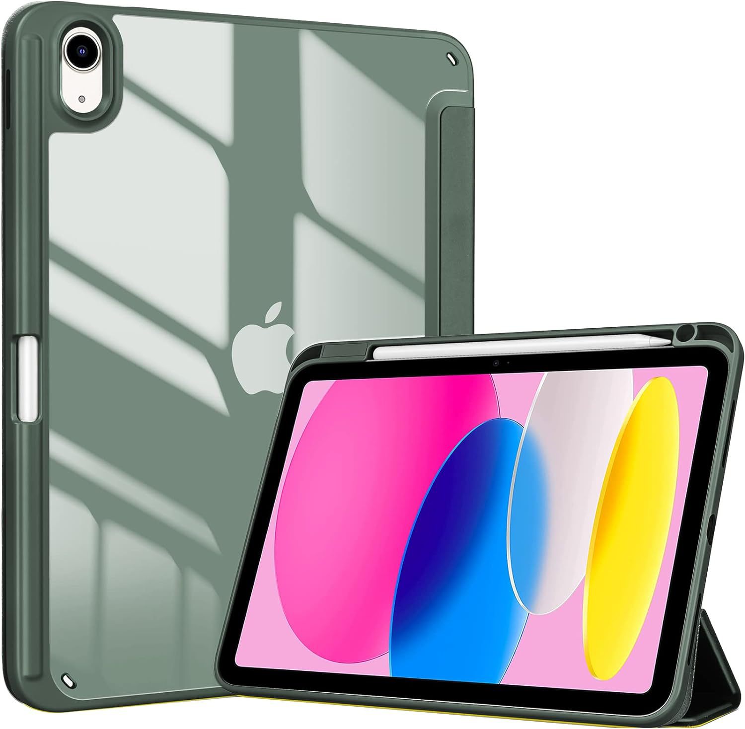 Aplicable funda protectora ipadair6 transfronteriza pro11/13 funda plana acrílica de 10,2 pulgadas carcasa anti-caída de 10,9 pulgadas