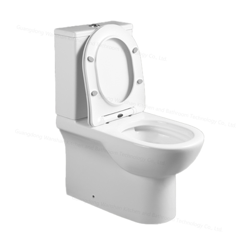 Rimless directamente tipo split inodoro asiento flushing Australia marca de agua Rusia CE