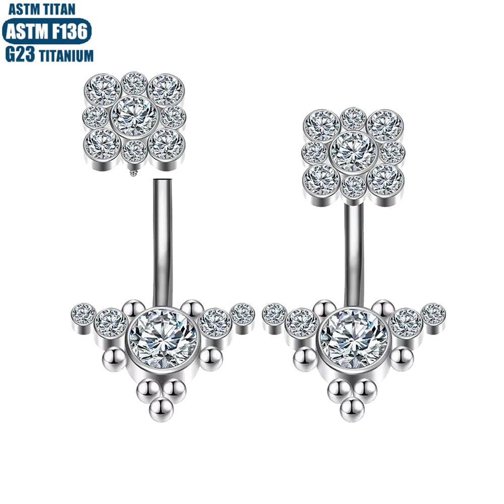 Labret stud lip piercing jewelry styling detail