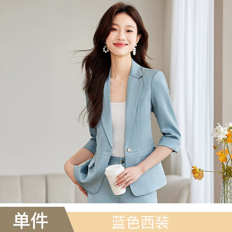 Классический костюм-пиджак,.spring brace, синяя медицинская форма для медсестры, overall