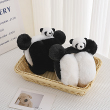 新款男女生保暖卡通耳罩冬季可爱立体熊猫毛绒护耳防风耳暖防冻