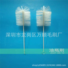 源头厂家一手批发油瓶刷 油壶清洁刷 不锈钢试管刷  专供跨境瓶刷