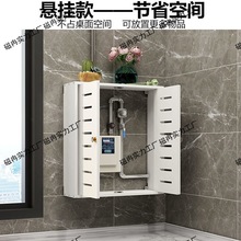 可钉制燃气煤气表遮挡箱保护罩热水器壁挂炉管道装饰柜蕾丝
