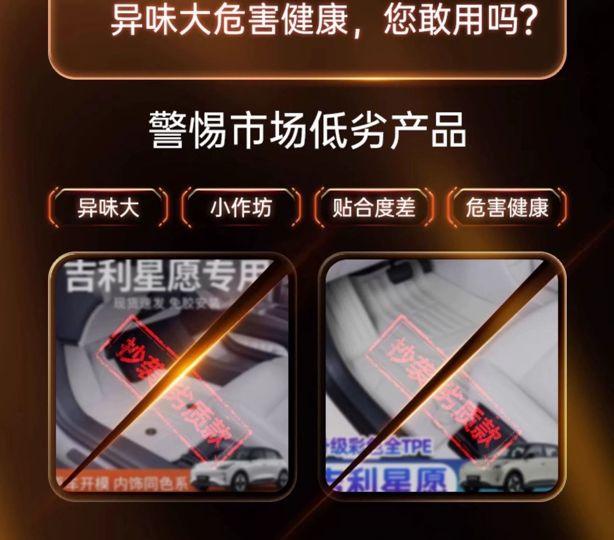 Geely Xingyue Tpe Car Floor Mats, Full Coverage for Five-Seater, Non-Slip and Wear-Resistant, Modified Car Accessories
