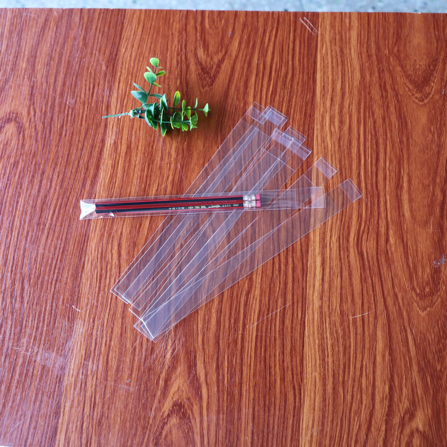 工厂自销长条细小包装袋圆珠笔塑料袋筷子吸管透明OPP自粘薄膜袋