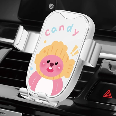 instrument panel gravity fixed navigation | Car phone holder - foyaki-ruby-mobile-phone-holder