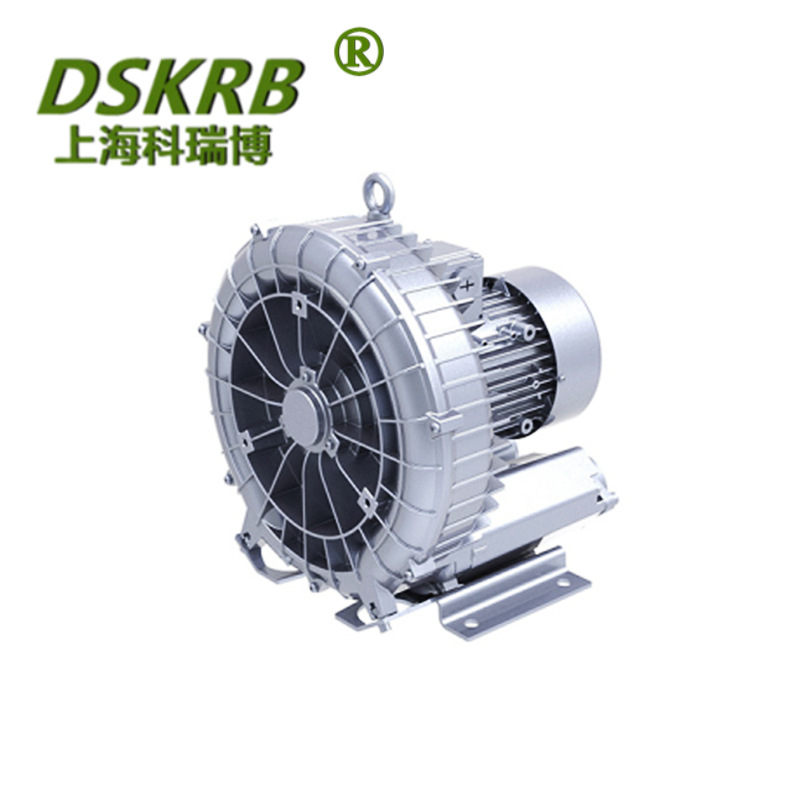 高压吸粉末风机 上料用高压风机7.5kw铝合金气泵环形漩涡式鼓风机