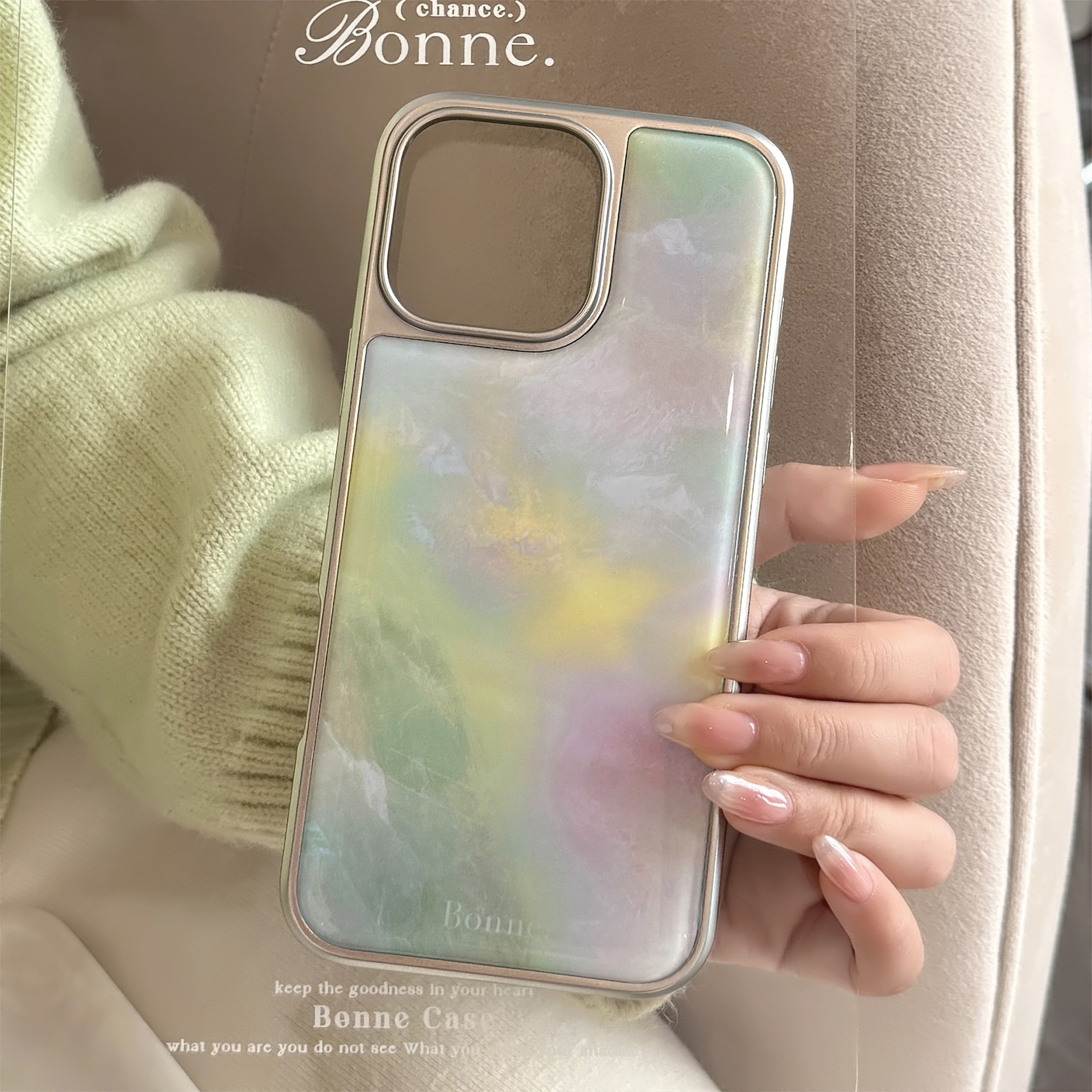 45g Weight Huawei, iPhone Applicable Brands Phone Cases Classification PC Material Colorful Pattern Artistic Style PC Colorful Artistic Phone Cases Phone Accessories 3