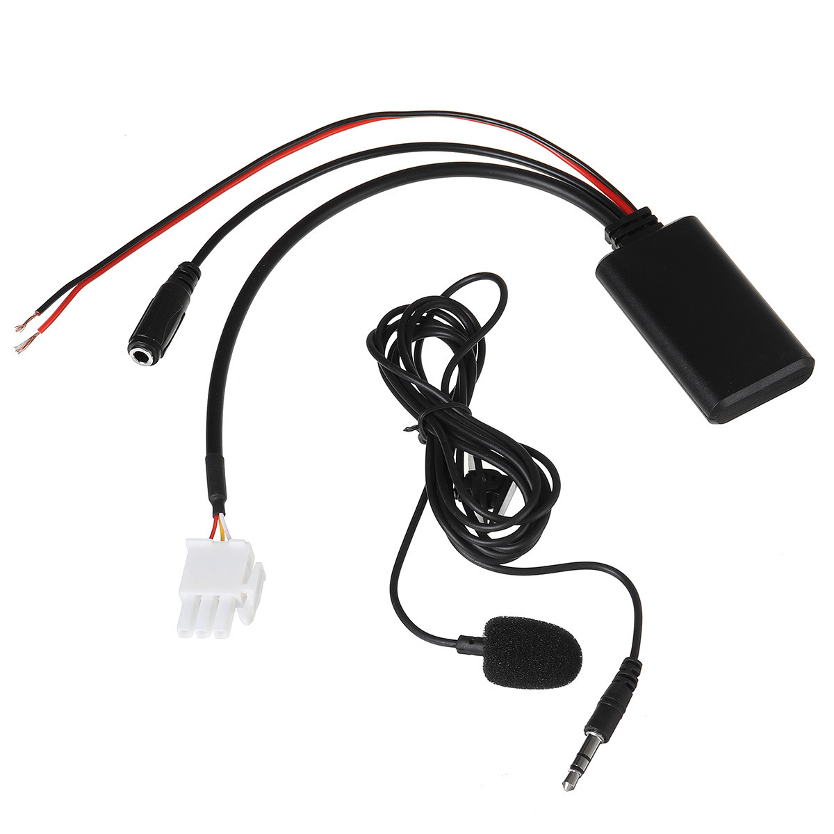 Aplicable a Honda Golden Wing gl1800 motocicleta 3P aux cable Bluetooth modificado módulo Bluetooth con micrófono MIC