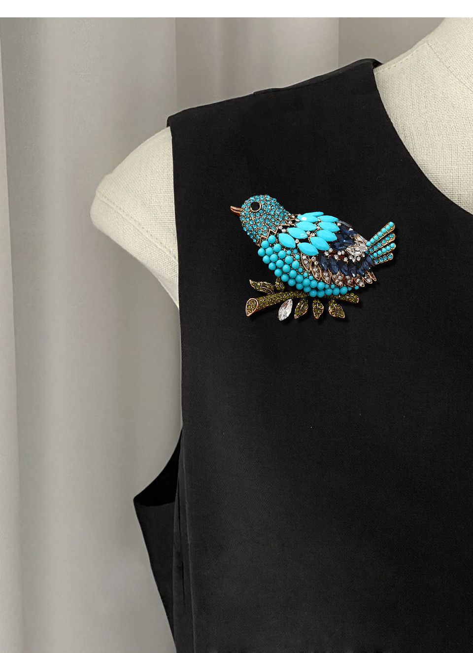 83g Weight Brooches Classification Banquet, Party, Street Occasion Alloy Material Animal Pattern Unisex Gender Retro Style Retro Pin Animal Alloy Unisex Brooches 无
