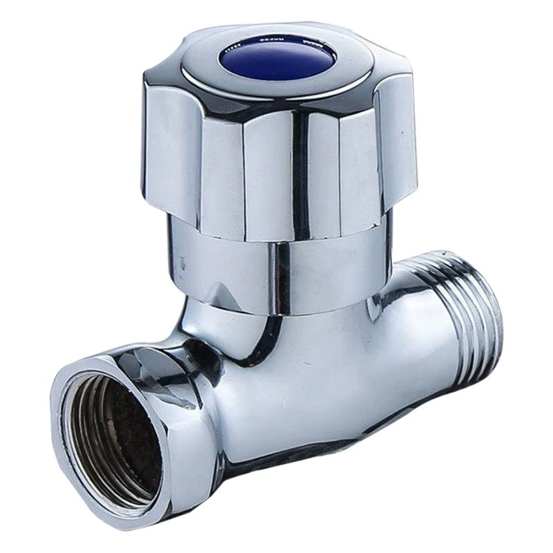 Трехходовой угловой клапан утолщенный 4-х точечный внутренний и внешний провод, прямой клапан, открытый клапан, DN15, водопроводный клапан, двойной Внутренний провод, Двойной внешний провод, переключатель
