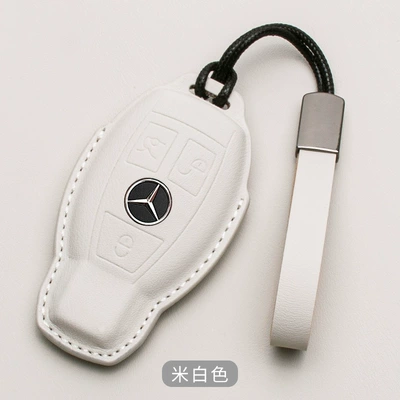 Car key bag – glc300l buckle gle bag - mercedes-benz-b-napa-leatherleather-rope-off-white