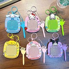 かわいいサンリオ解凍磁気吸鋼珠画板キーホルダー子供玩具キーホルダーかばん磁力板