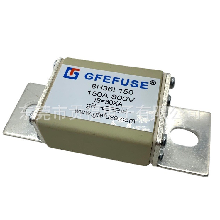 厂家产贡福品牌GFEFUSE汽车保险丝充电桩150A800V直流熔断器