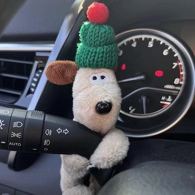 Sürətlər qutusu və əl tormozu başlıqları | Car Ornament - little-green-hat-dog-huaiwang-decoration