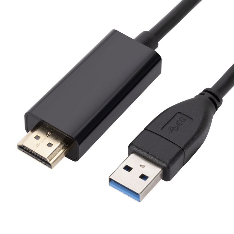 Drive-free USB3.0 TO HDMI adapter USB TO HDMI converter Android Mac OS with screen cable extension Drive-free USB3.0 TO HDMI adapter USB TO HDMI converter Android Mac OS with screen cable extension