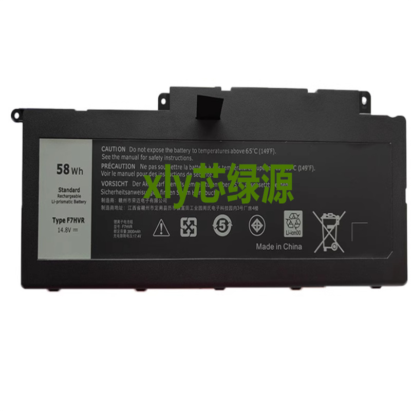 Suitable for Dell Dell F7Hvr 062Vnh Y1Fgd G4Yjm T2T3J Jr9Td1 Battery