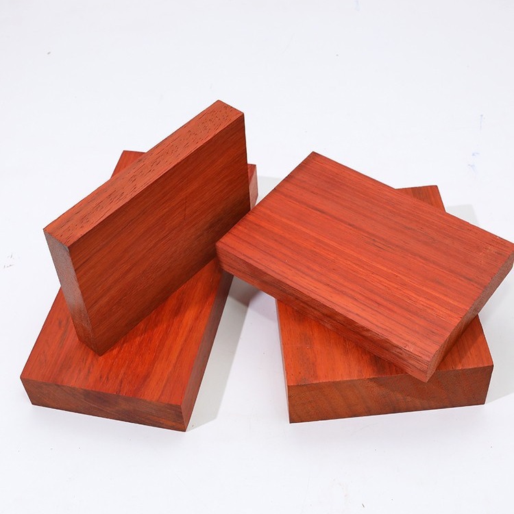 厂家批发红花梨木块DIY雕刻红木板乐器楼梯踏步板唢呐木方桌面板