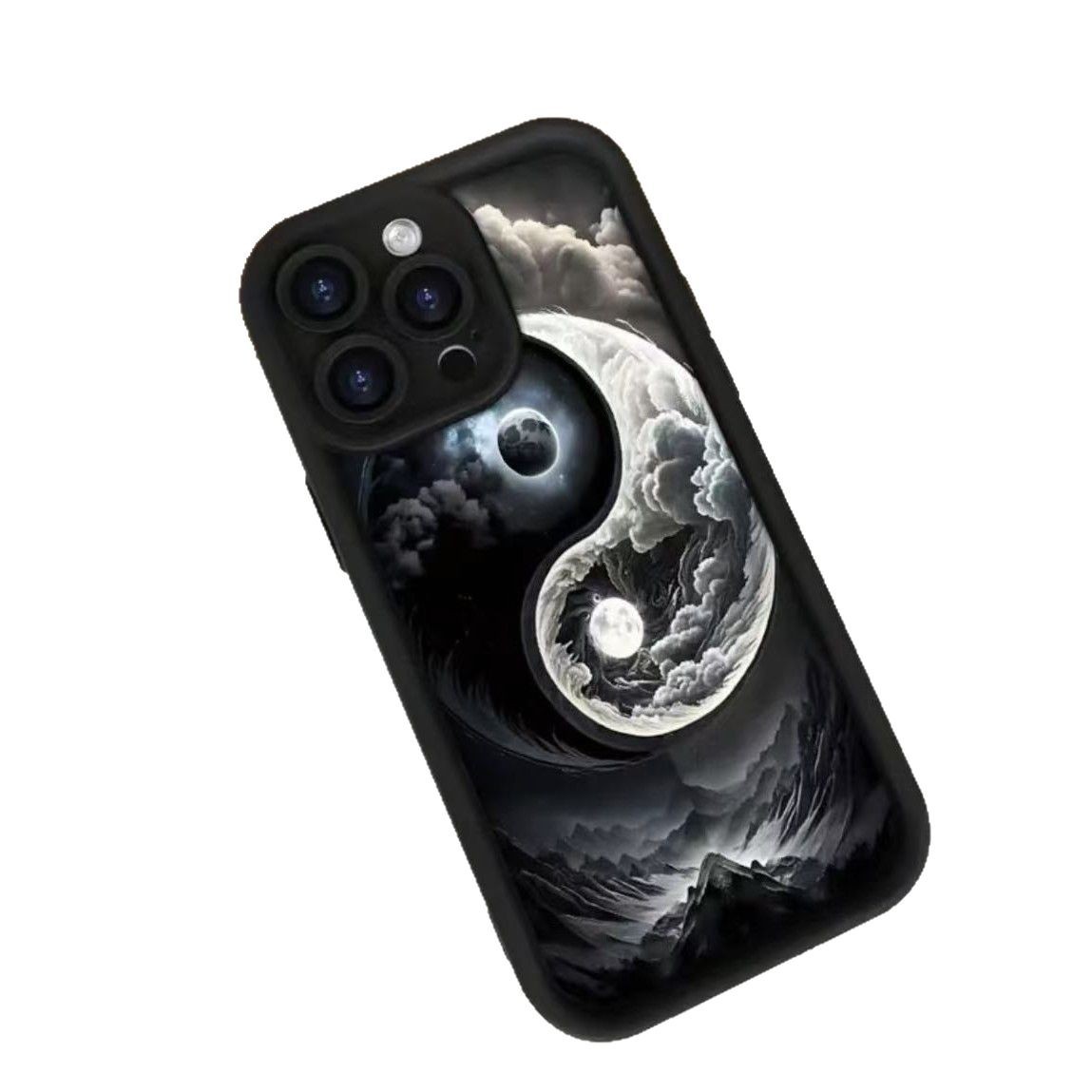 Personalidad transfronteriza aplicable iPhone 16pro funda para teléfono móvil Apple 15 anti-caída 14 Europa y América 13promax nuevo 12x