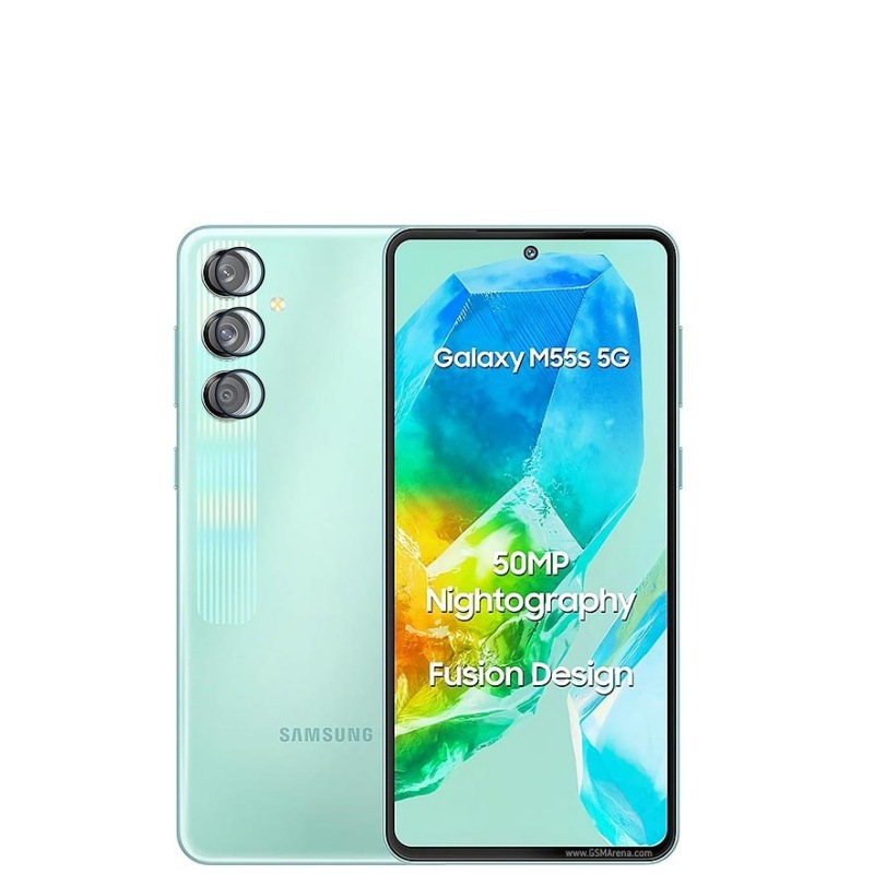 Aplicable a la película de lente Samsung M55s M55 cámara Galaxy marco de metal vidrio temperado película protectora ojo de halcón