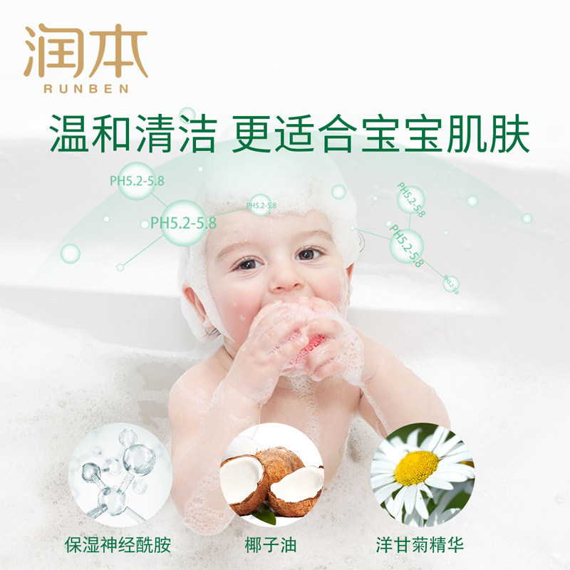 Baby Chamomile Shampoo & Body Wash 2-in-1 Baby Shampoo Body Wash 500ml