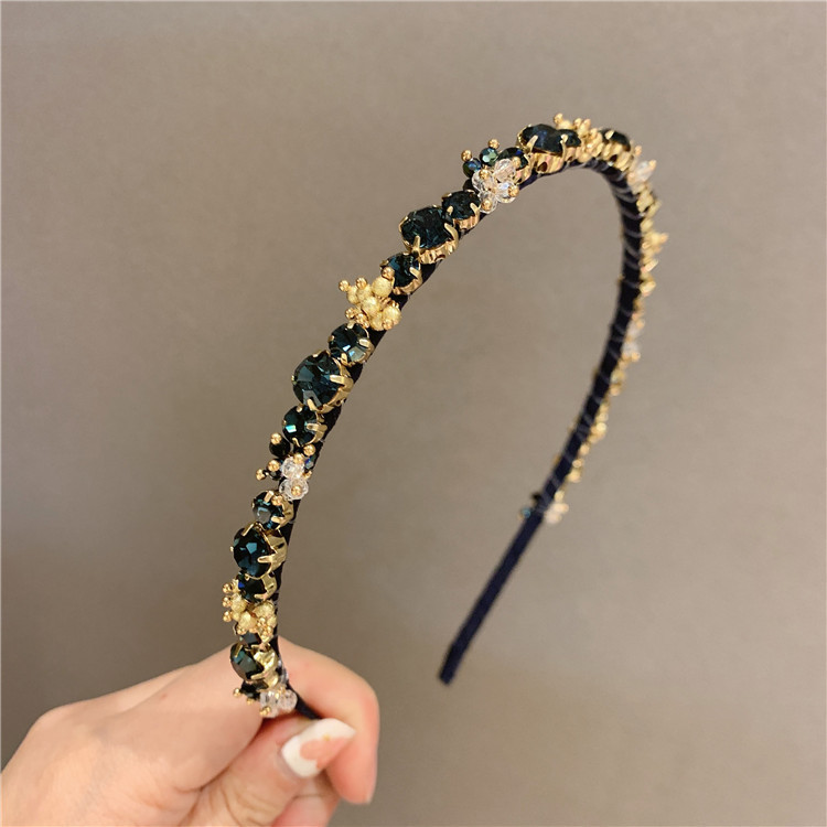 Elegant Style Elegant Geometric Artificial Crystal Hair Band