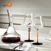 索雅特进口红酒杯醒酒器套装勃艮第葡萄酒杯家用水晶玻璃高脚杯|ru