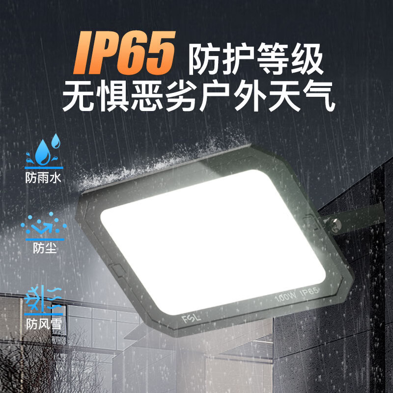 FSL Foshan iluminación LED proyector IP65 impermeable super brillante luz brillante publicidad luz de jardín exterior lámpara de fábrica de iluminación