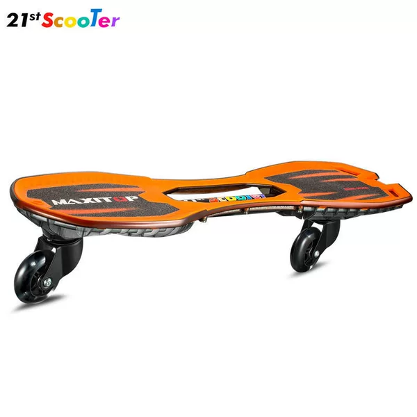 Orange [pedals + wheels all flashing] (send original bag)