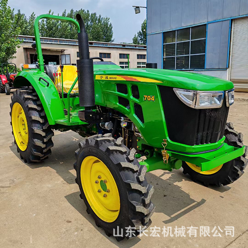 Tractor diesel de cuatro tracciones 90 caballos de fuerza tractor de arado rotativo de cuatro ruedas 904 tractor de agua y sequía