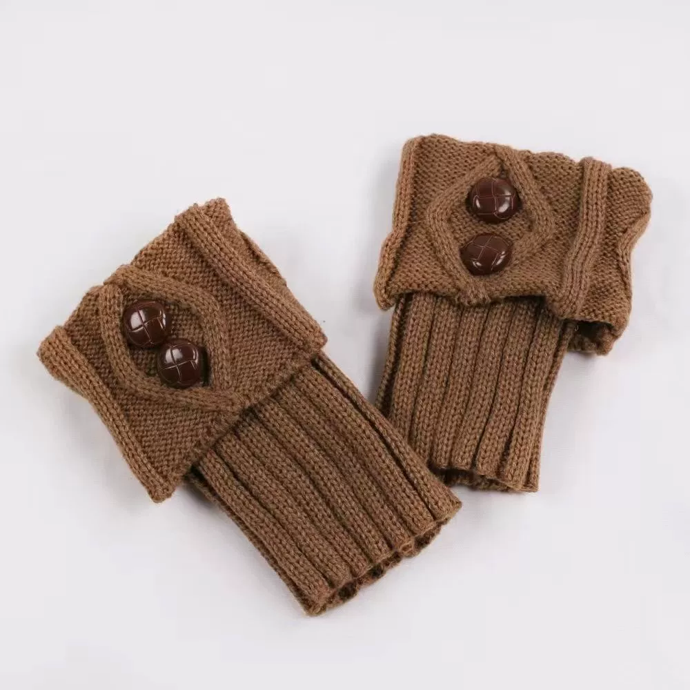 Демисезонные модные knitted шерстяные гетры для согревания, носки, корейский стиль