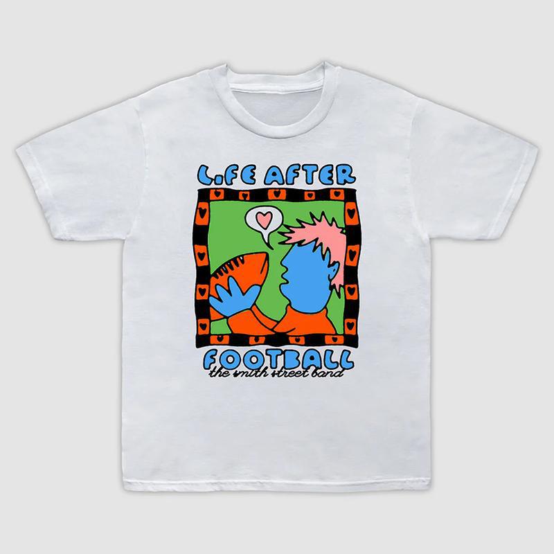 The Smith Street Band Rock Loose oversize Direct Spray Men's and Women's Short Sleeve T-Shirt Summer