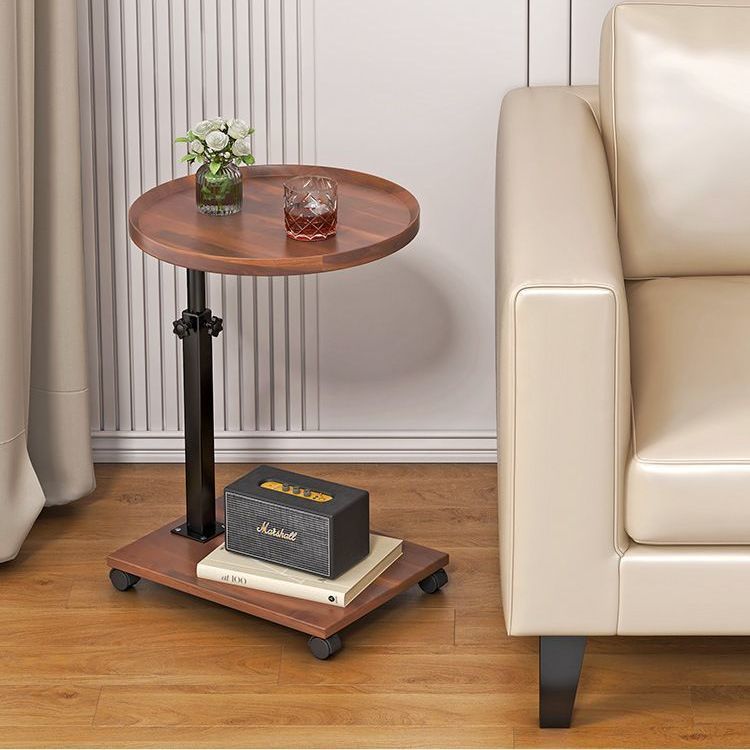 Creative Simple Movable Small Corner Table Ready for Home Use in the Living Room Next to the Sofa Small Side Table Can Be Lifted Small Coffee Table