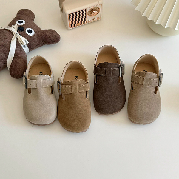 Children's demi-season small retro shoes for boys