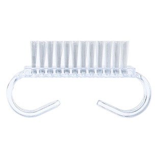 Nail brush small nail powder dust brush transparent horn brush cleaning brush nail brush