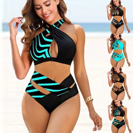 比基尼;连体泳衣;三件套泳装