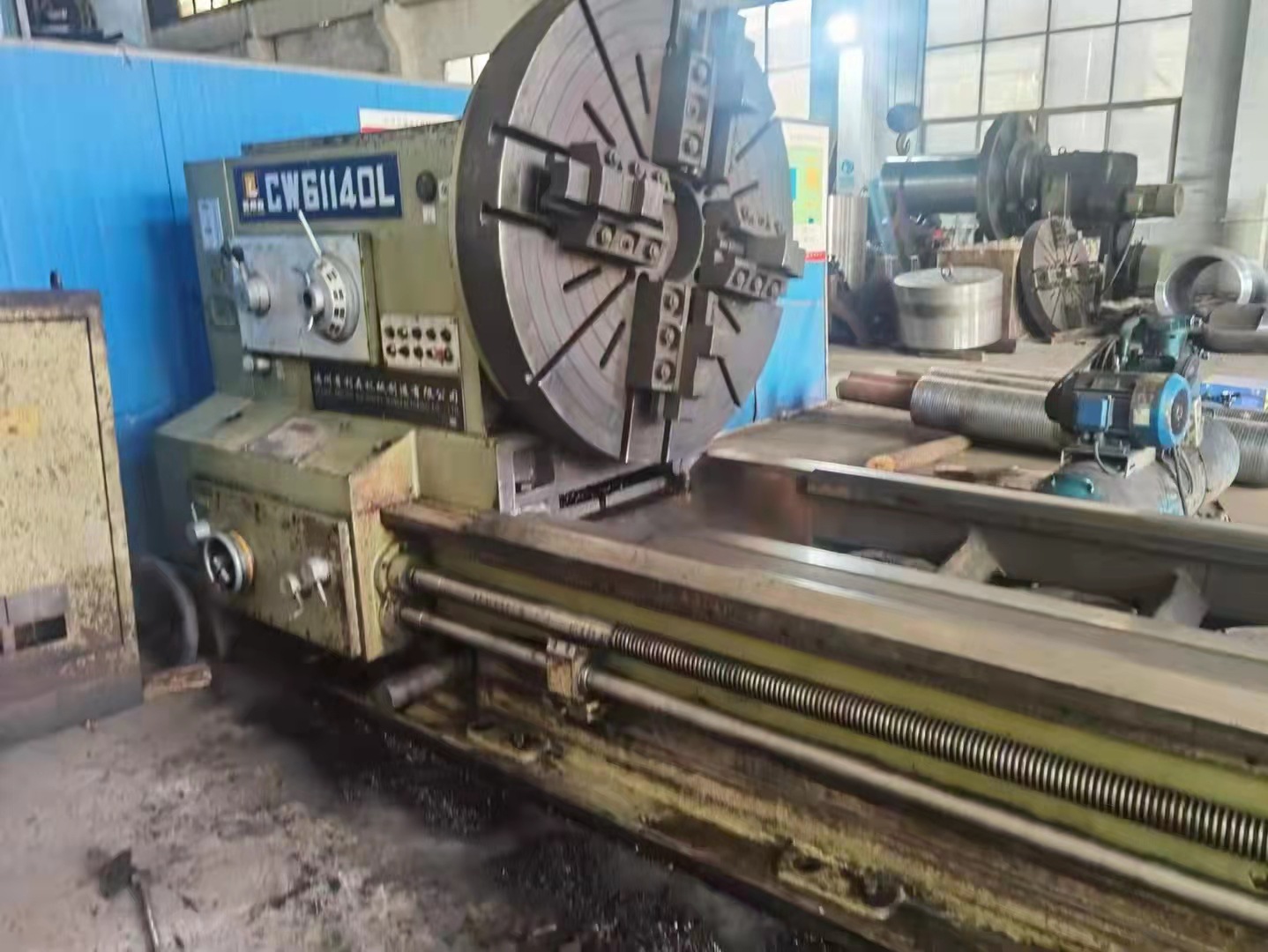 处理二手普利森61140x8米卧式车床二手普利森普车