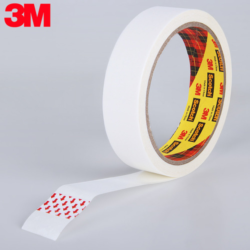 3M Scotch 200C strong tissue paper double-sided tape ultra-thin non-marking fixed wall glass office home tape