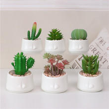 仿真多肉盆栽家居绿植装饰迷你假植物桌面摆件假多肉仿真植物盆栽
