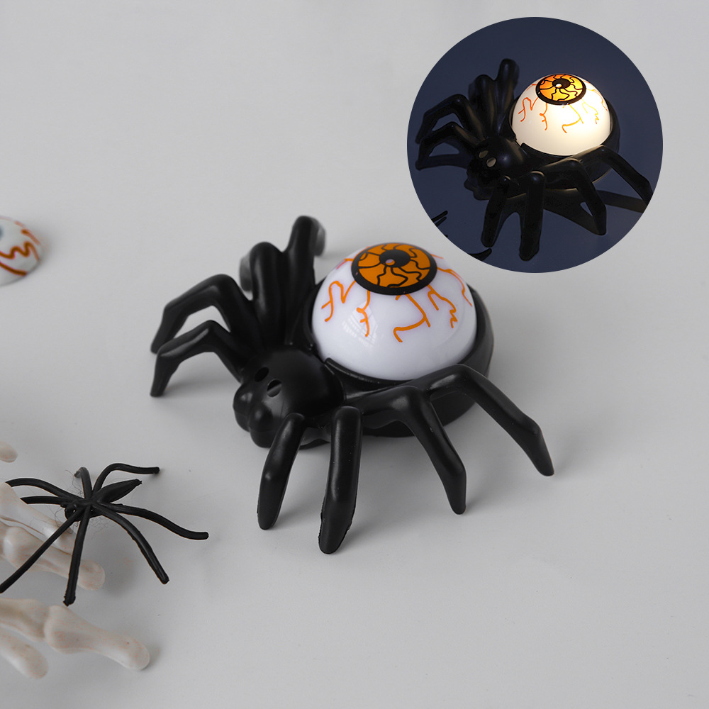 Lámpara araña ojo naranja