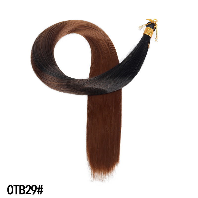 外国貿易アフリカストレートヘアハンドル高温シルク化学繊維かつらかぎ針編みヘアストレートシルクヘアハンドルかつらストレートヘアエクステンション|undefined
