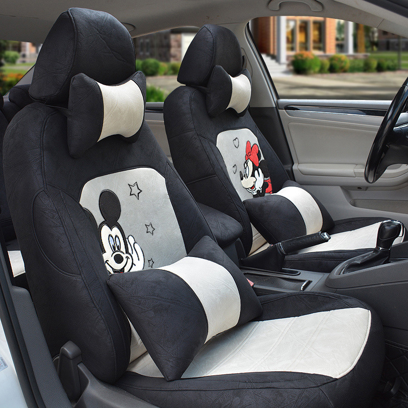 고급 테크니컬 천-블랙+라이스 미키