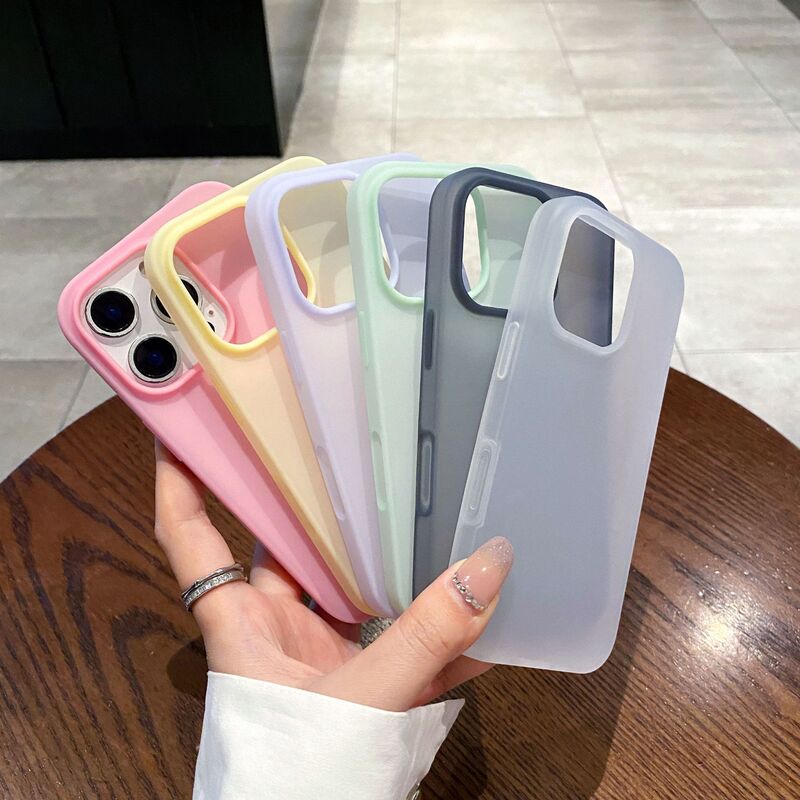 适用iPhone17超薄液态硅胶手机壳苹果16promax半透雾面肤感磁吸壳|undefined