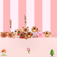 硅胶包儿童硅胶斜挎包捏捏乐灭鼠先锋手提包带拉链卡皮巴拉零钱包