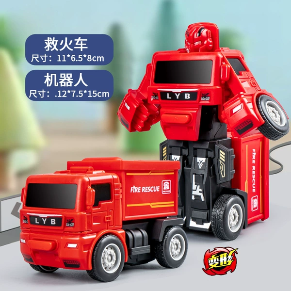 Transformer, red train, 32