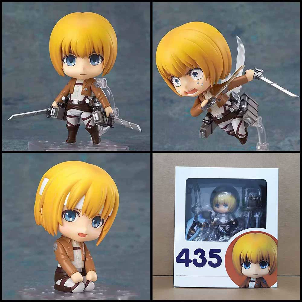 Фигурка Nendoroid Q‑версии, сменные лица и подвижные части, многоперсонажная 13,5×9×17,5 см