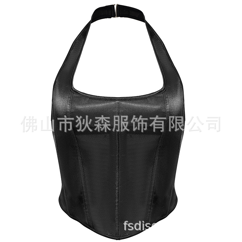 Mujeres europeas y americanas con cuello colgante, corsé, corsé, fajas, nueva fuente transfronteriza